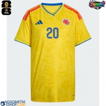 Ženski Nogometni dresi Kolumbija Juan Fernando Quintero #20 Domači SP 2026 Kratek Rokav